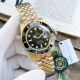 Replica Rolex Submariner Yellow Gold Jubilee Strap Black Face Black Ceramic Bezel Watch (1)_th.jpg
